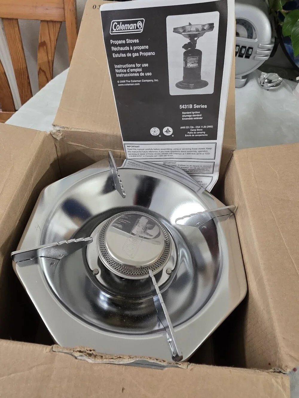 Coleman portable single